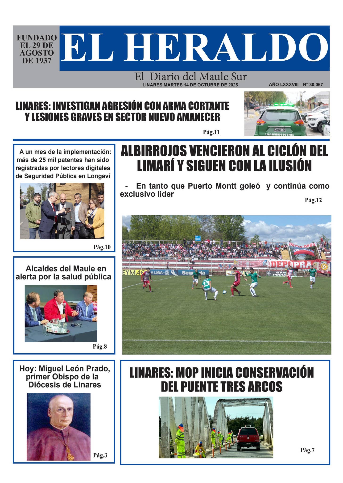 Martes 14 de octubre 2025