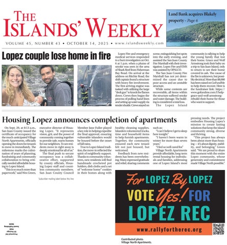 Islands' Weekly, October 14, 2025
