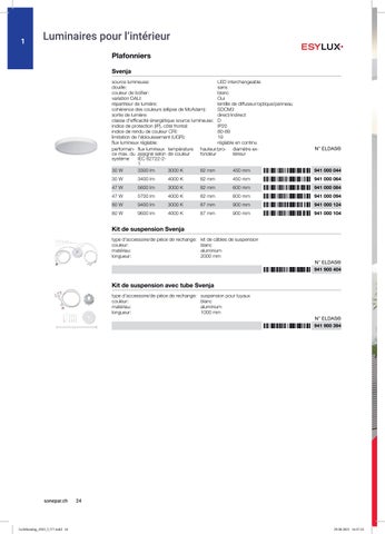 Sonepar Suisse 灯饰目录 · Neu Druckdaten Lichtkatalog 2025 f V7 第 24 页