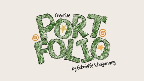 Gabrielle Sibagariang's 2025 Portfolio