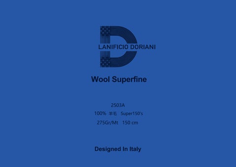 LD高定面料 super150's 超细毛 (2503A)