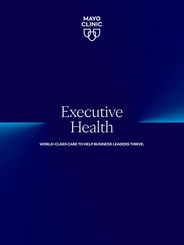 Mayo Clinic Executive Health