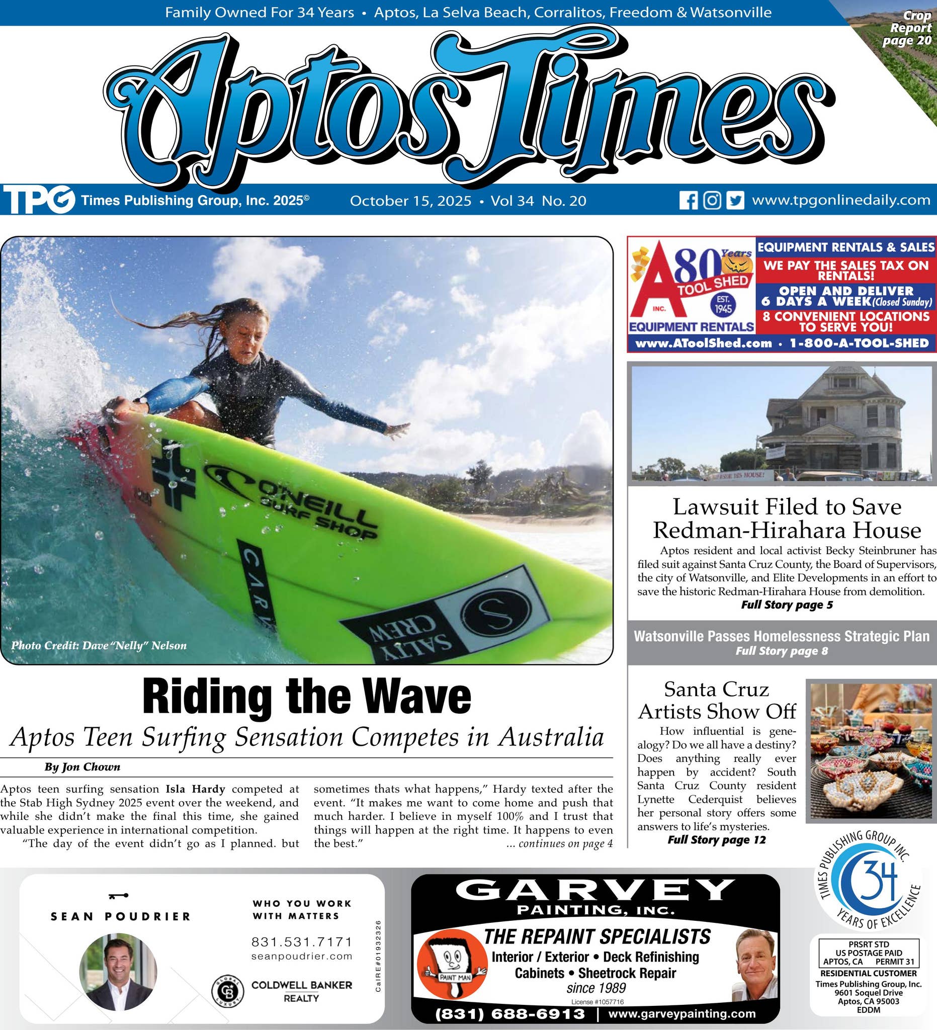 Aptos Times: October 15, 2025 by Times Publishing Group, Inc. - Issuu