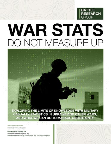 War Stats Do Not Measure Up