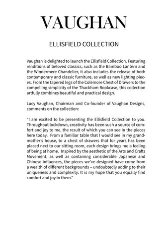 The Ellisfield 灯饰产品集 手册 Final 第 3 页