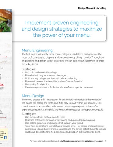 餐饮 Solutions Portfolio 第 9 页