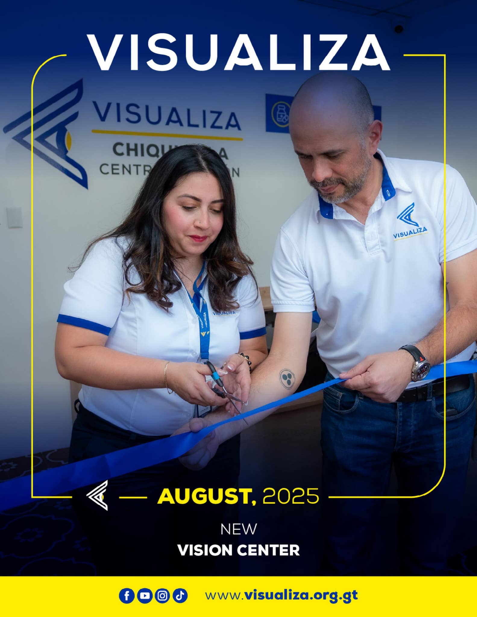 Visualiza AUGUST 2025/ OPENING OF THE NEW VISION CENTER by VISUALIZA / HOSPITAL ...