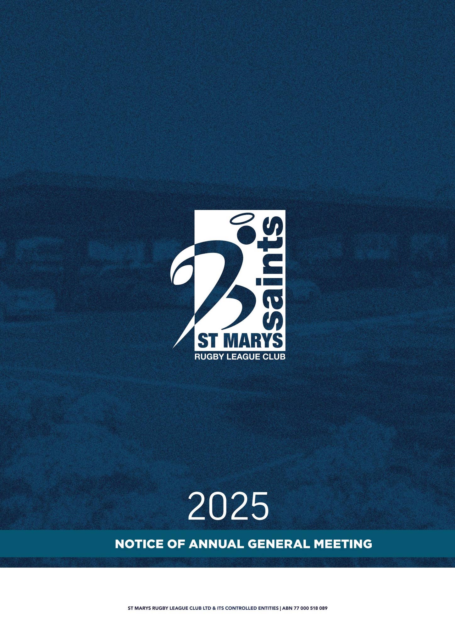 SMRLC 2025 - Notice of AGM by St Marys Rugby League Club - Issuu