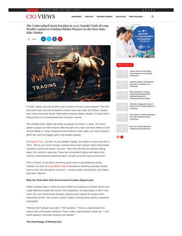 The Undervalued Stock Paradox in 2025: Darold Trinh of Long Wealth Capital on Finding Hidden Winners