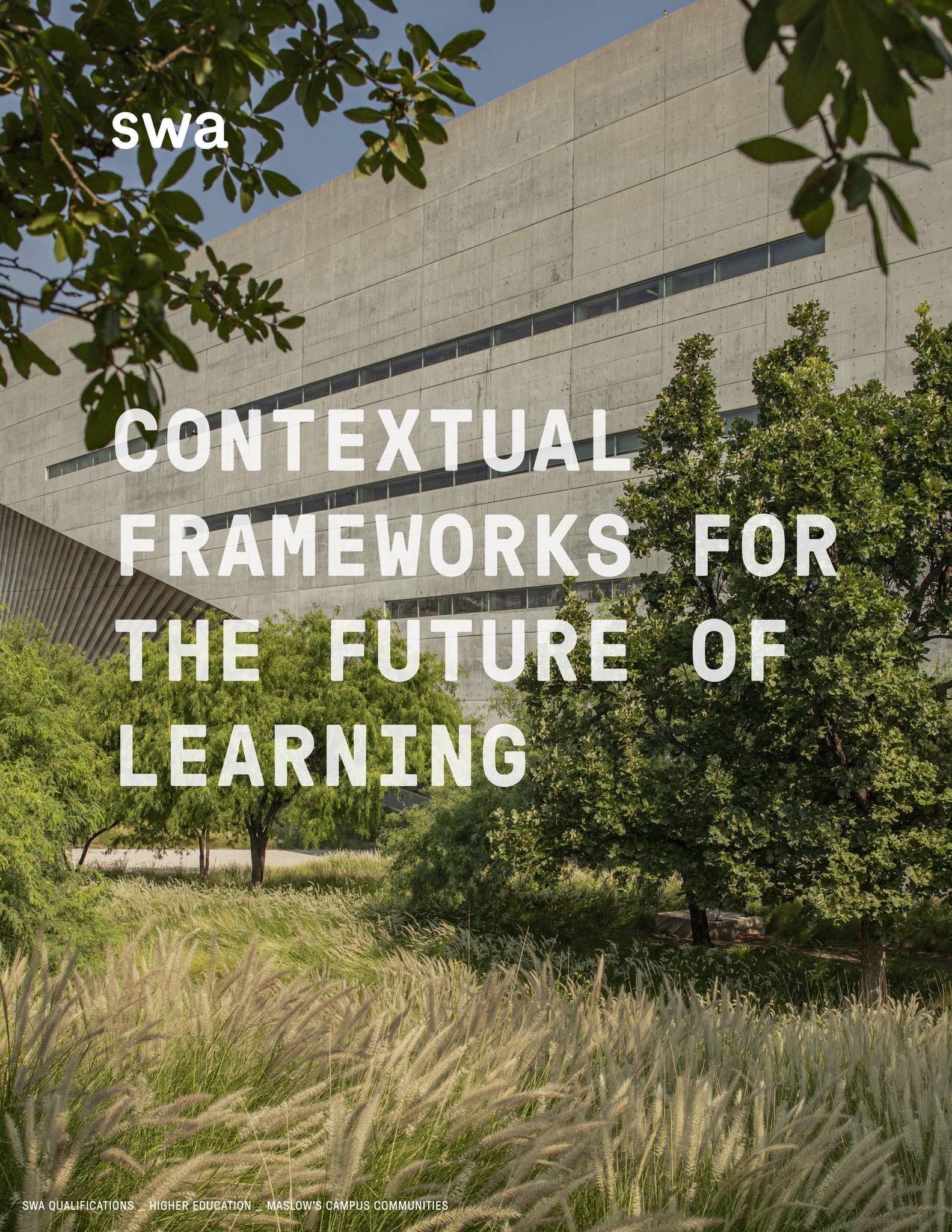 SWA - Higher Education Teaser by SWA Dallas - Issuu
