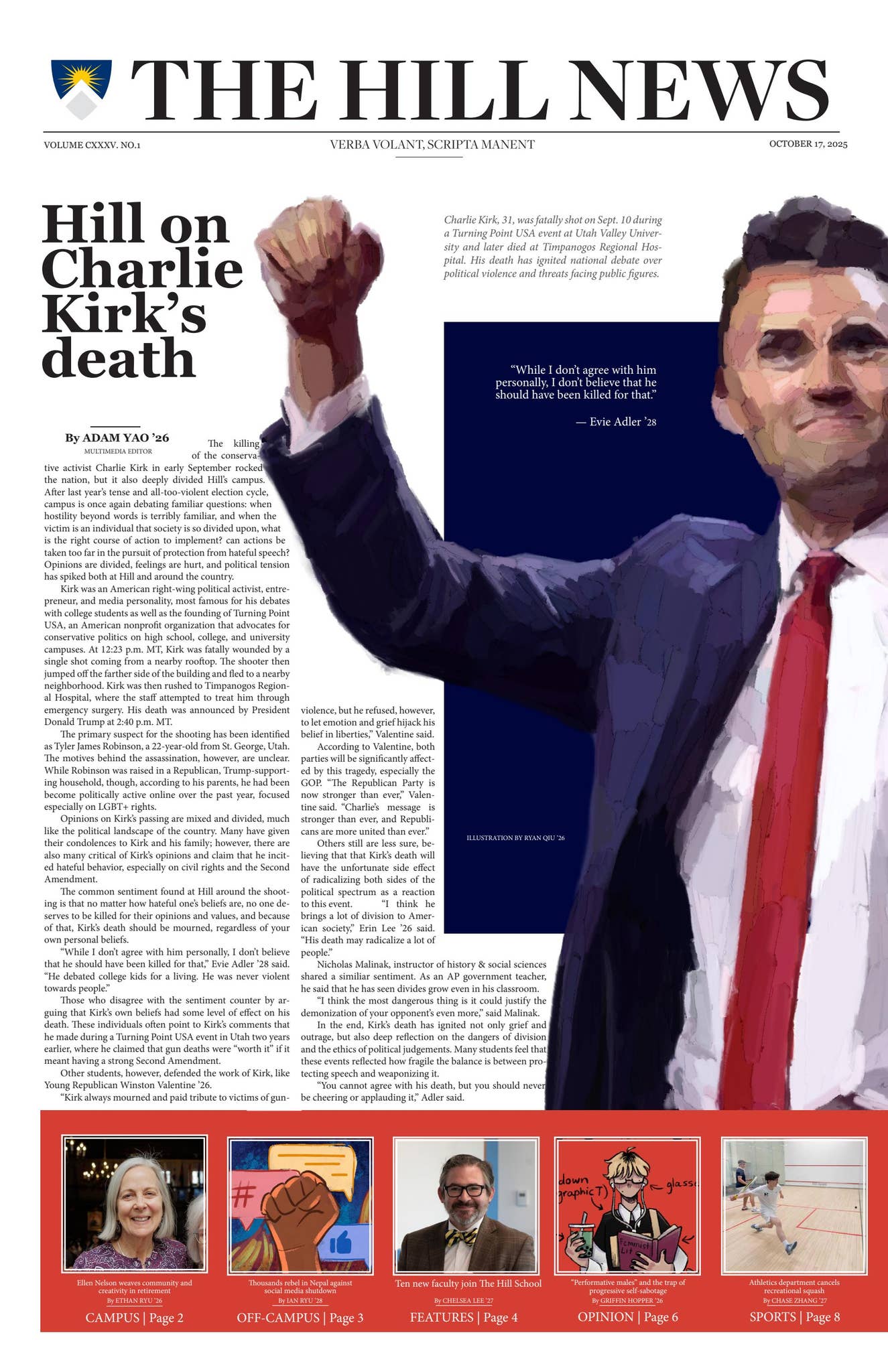 2025–2026 Issue 1 by The Hill News - Issuu