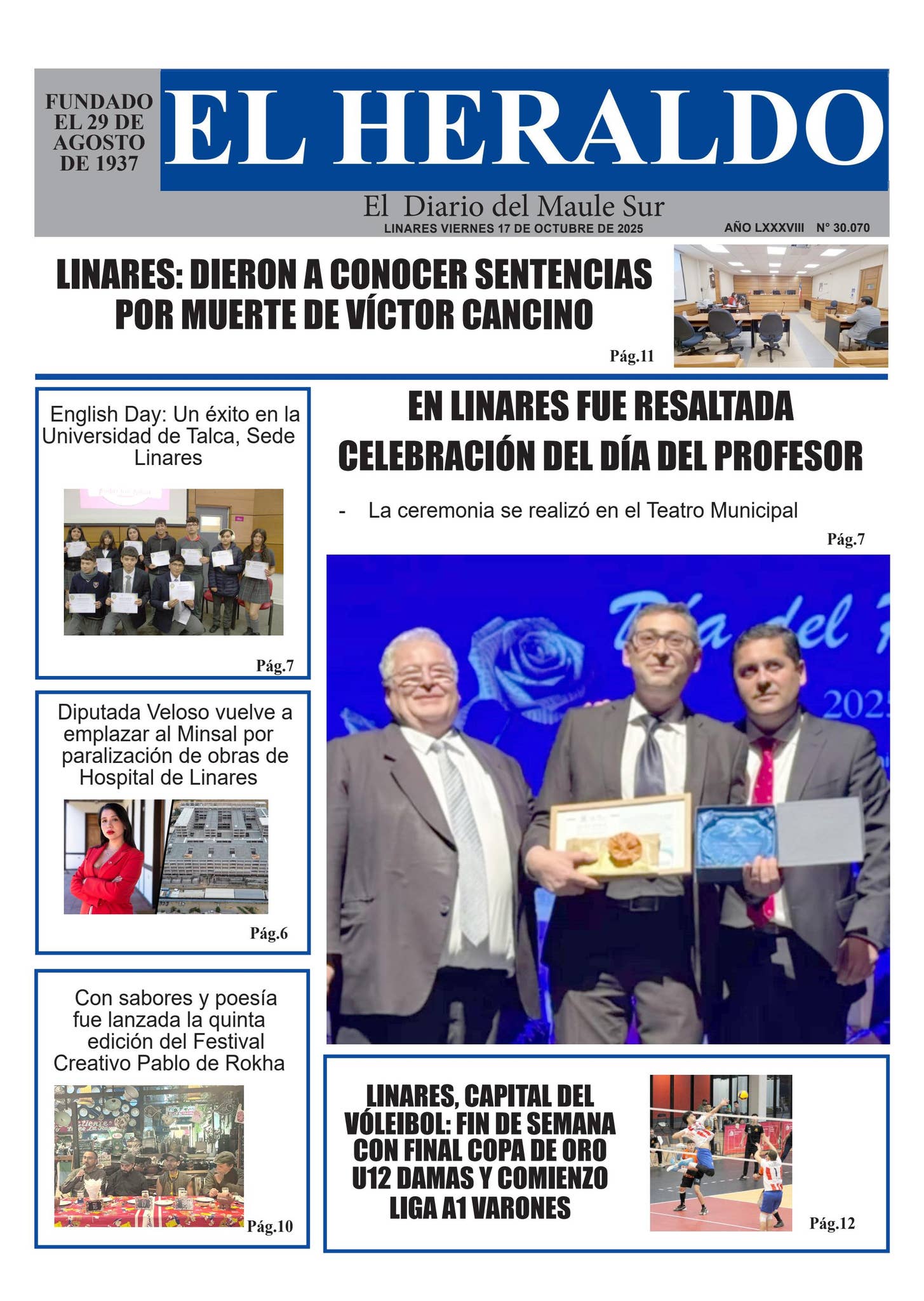 Viernes 17 de octubre 2025