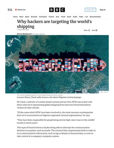 Why hackers are targeting the world's shipping
