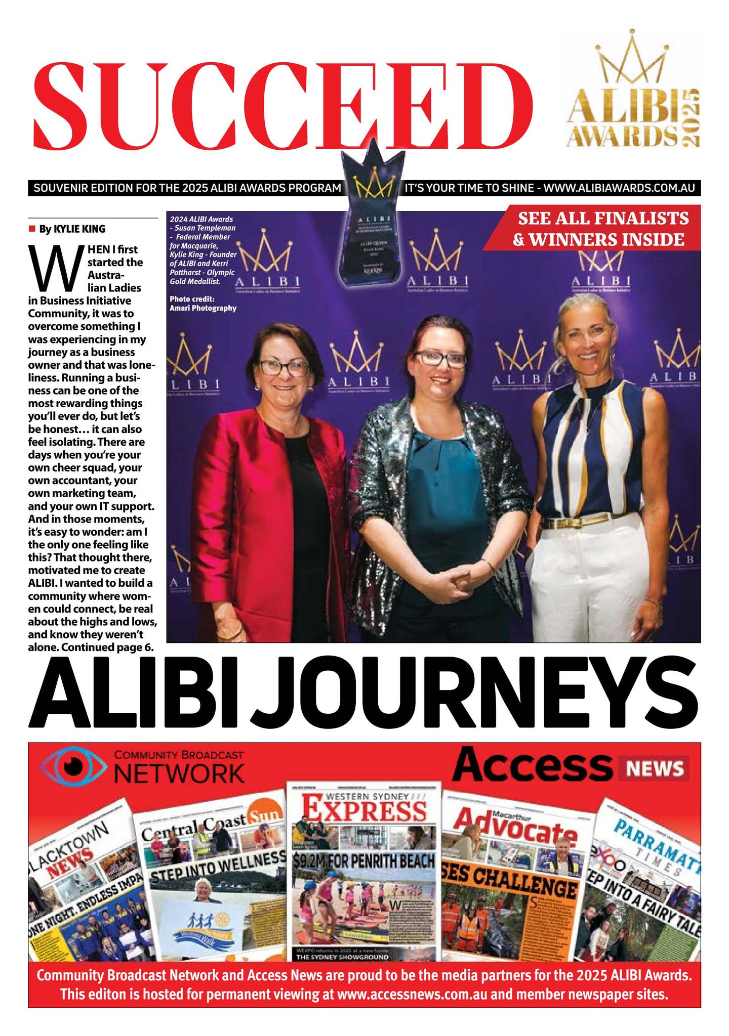 ALIBI Awards 2025 - The Souvenir Edition by Community Broadcast Network ...