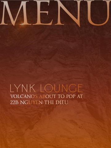 MENU LYNK LOUNGE