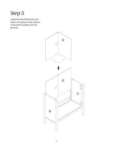 Scott 收纳 柜 Instruction Sheet 32411 第 10 页