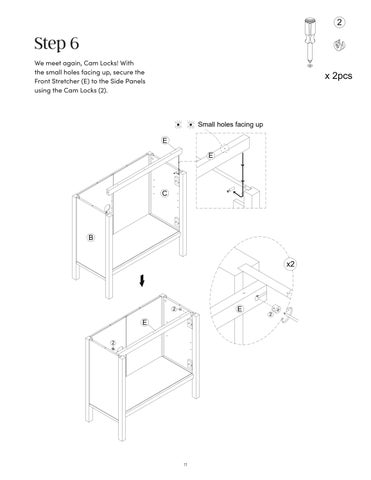 Scott 收纳 柜 Instruction Sheet 32411 第 11 页