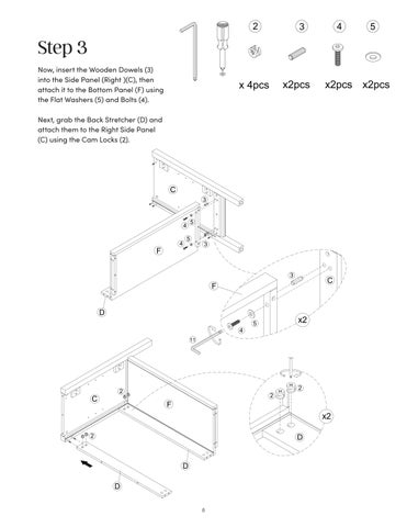 Scott 收纳 柜 Instruction Sheet 32411 第 8 页
