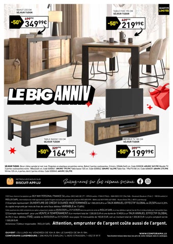 LE BIG ANNIV DERNIERS JOURS - CONFORAMA LUXEMBOURG 第 10 页