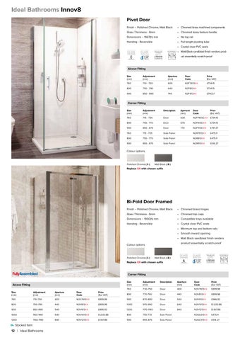 Ideal Bathrooms x Roman 家具手册 - Sept 2025 第 12 页