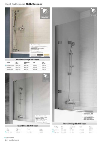 Ideal Bathrooms x Roman 家具手册 - Sept 2025 第 22 页