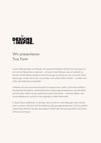 True Form - Die Kunst des Authentischen Wohnens 第 2 页