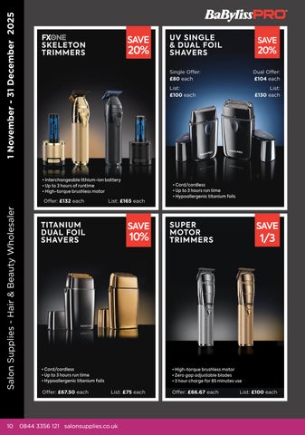 November-December Offer 家具手册 2025 第 10 页