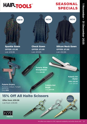 November-December Offer 家具手册 2025 第 17 页