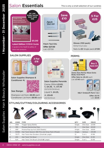 November-December Offer 家具手册 2025 第 4 页