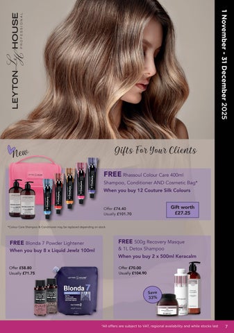 November-December Offer 家具手册 2025 第 7 页