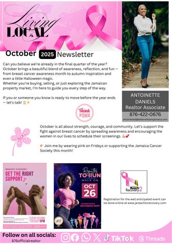 October Newsletter