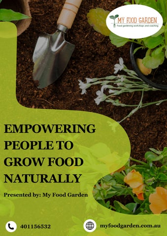 Empowering People to Grow Food Naturally
