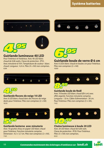 LANDI Prospectus à thème Illuminations 德文 Noël 第 11 页