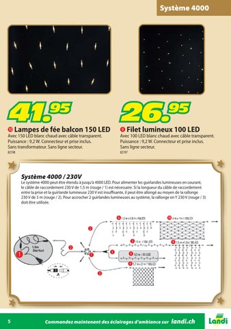 LANDI Prospectus à thème Illuminations 德文 Noël 第 5 页