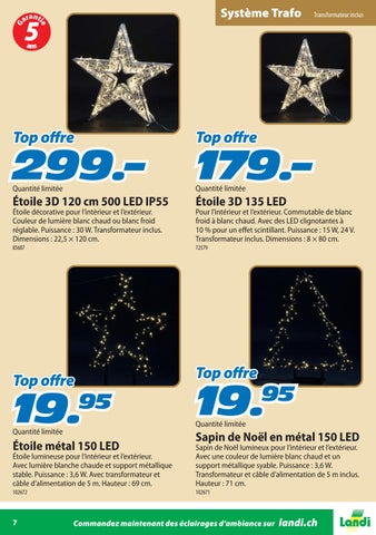 LANDI Prospectus à thème Illuminations 德文 Noël 第 7 页