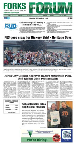 Forks Forum, October 23, 2025