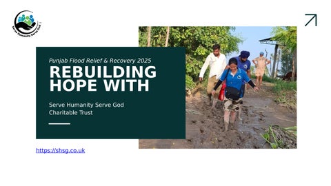 Punjab Flood 2025: Urgent Flood Relief Punjab Efforts by Serve Humanity Serve God