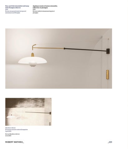 ACC Art Books 灯饰目录 · Robert Mathieu 第 18 页