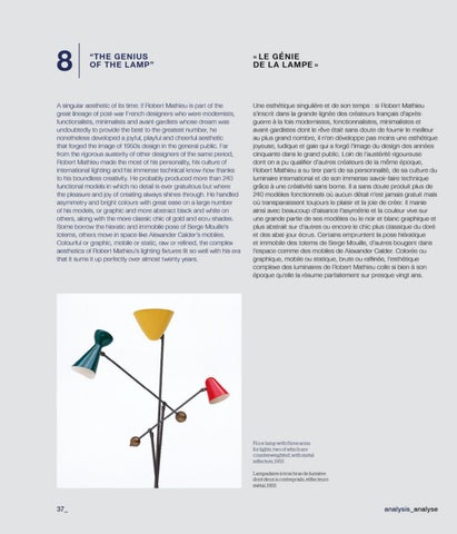 ACC Art Books 灯饰目录 · Robert Mathieu 第 5 页