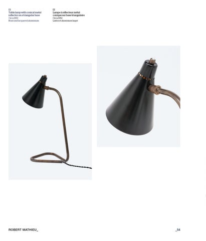 ACC Art Books 灯饰目录 · Robert Mathieu 第 6 页