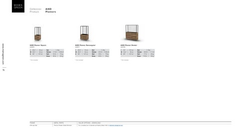 MAMAGREEN SPECIFICATIONS 第 16 页