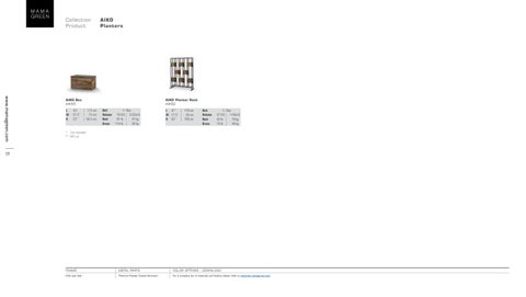 MAMAGREEN SPECIFICATIONS 第 17 页