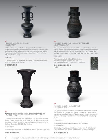 The Finer 家具产品集 of Bronzes and Hand Warmers 第 12 页