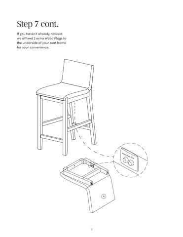 Gracie Bar 凳 Instruction Sheet 24304 第 12 页
