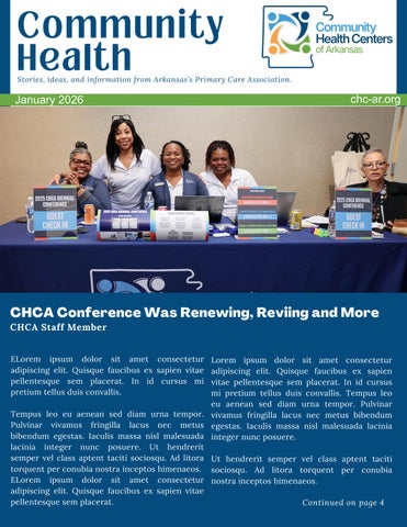 Copy of CHCA Dummy Newsletter