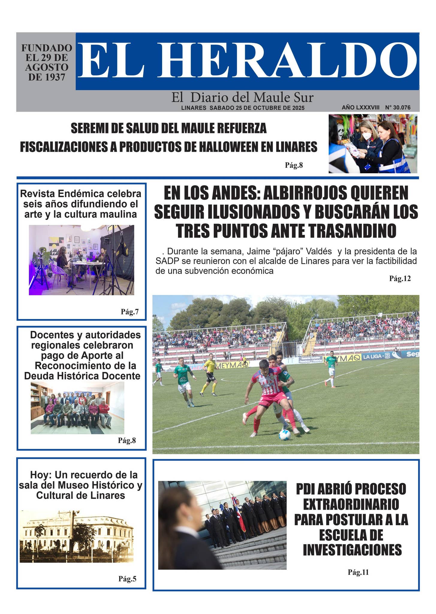 Sabado 25 de octubre 2025