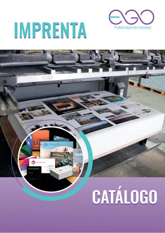 CATALOGO - IMPRENTA EGO