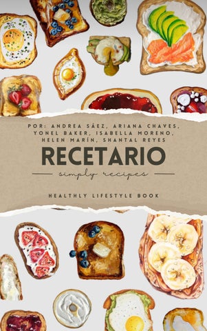 Recetario