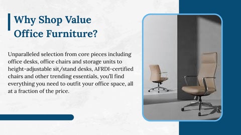 Value Office Furniture 家具目录 · - Enhances Workspaces With Affordable Style 第 8 页