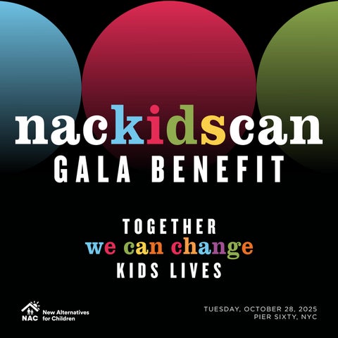 NAC KIDS CAN Gala 2025 Journal